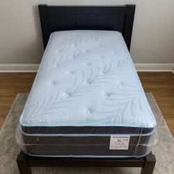 Twin Size Mattress Pillow Top 14” – High Quality & Comfort | Factory Fresh & Sealed | Same Day Delivery Available
