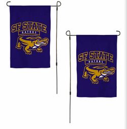 19x12 San Francisco State University SFSU Gator banner flag