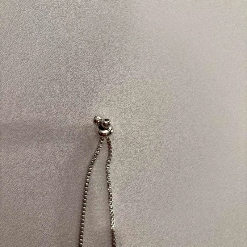 Silver "K" bracelet Brand new, no tag