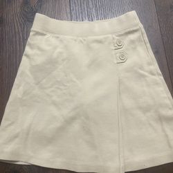 Girls Khaki Skirt Size 7/8 By Cat & Jack #12