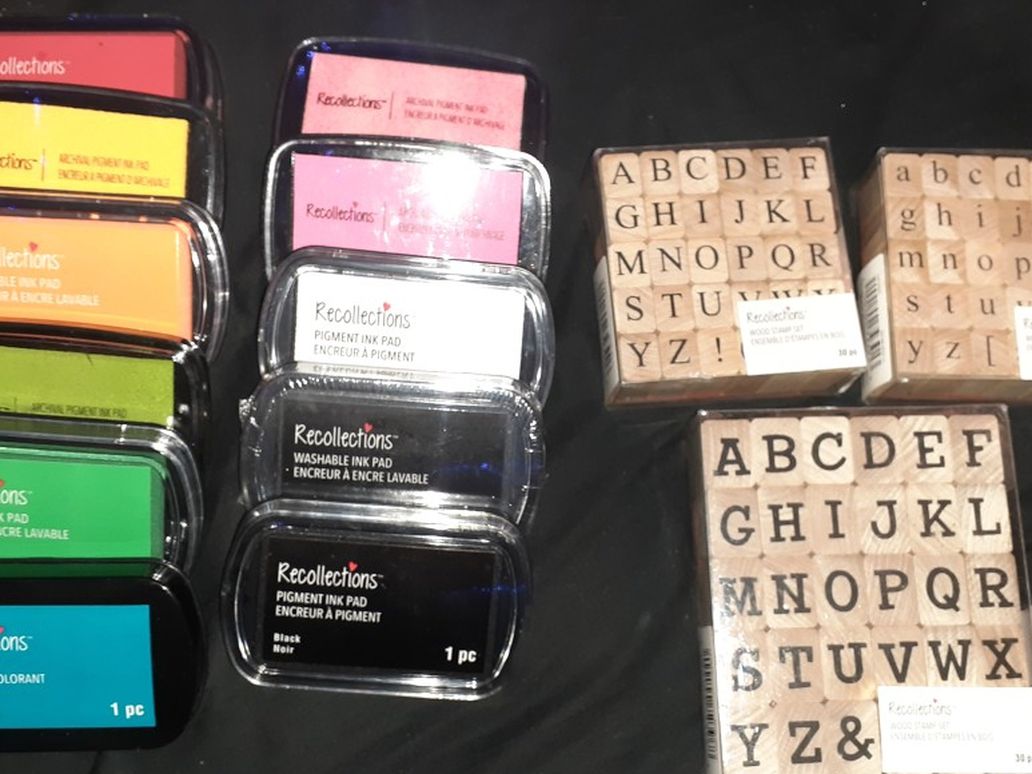 Stamps/Pigment Ink Pads 