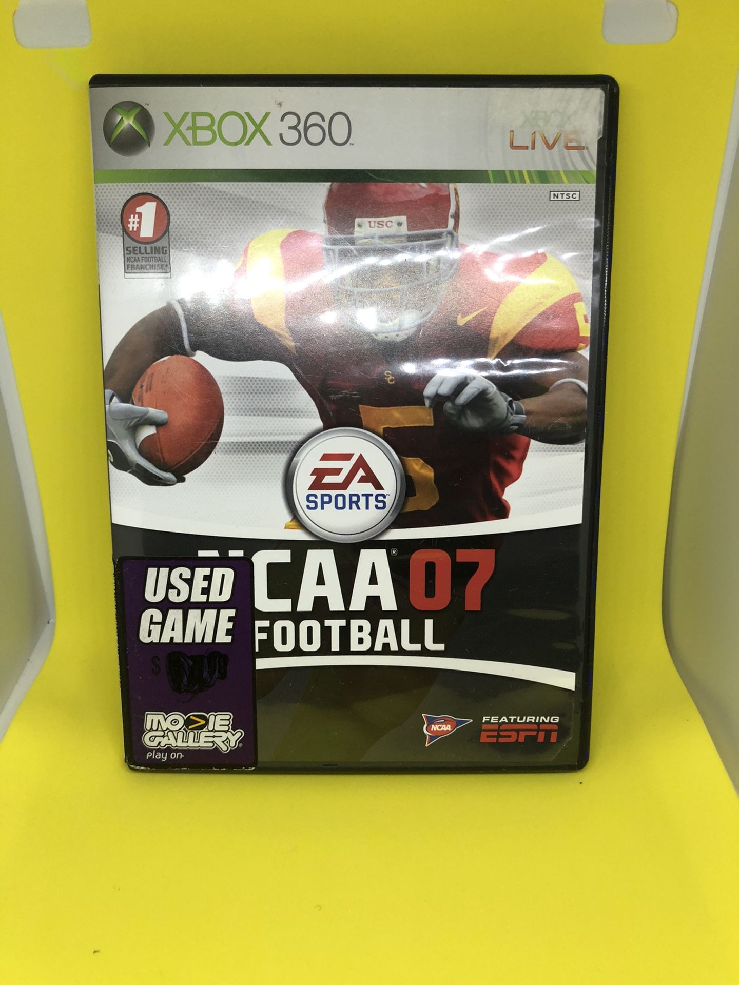 NCAA Football Xbox 360 Game Tested OK