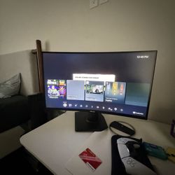 Asus Gaming Monitor 27 Inch Curved 1440p 165hz