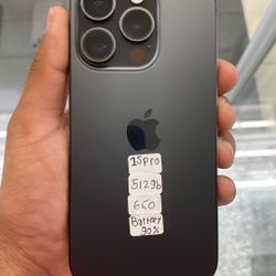 Apple iPhone 15 Pro 512 GB Factory Unlocked 