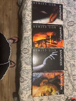 Sandman graphic novel hardcover compendiums 1-4