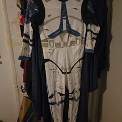 Stormtrooper Costume No Mask Size Medium 