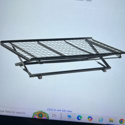 Twin Heavy Duty Under Bed Pop Up Trundle  Great Shape 