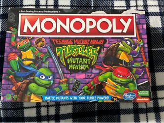 Monopoly Kids - TMNT Edition - Still Sealed Unopened