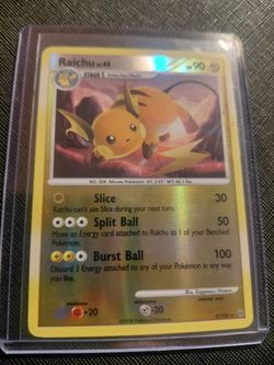 Raichu holo 2008