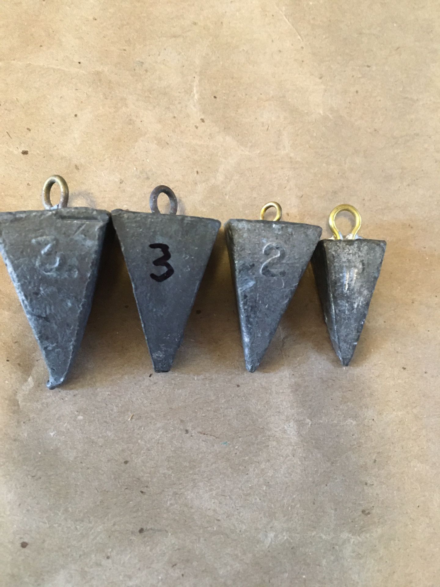 Fishing weights lead (4) lot8