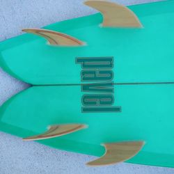 Rich Pavel Long Fish Surfboard 6'6