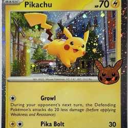 Pikachu $5