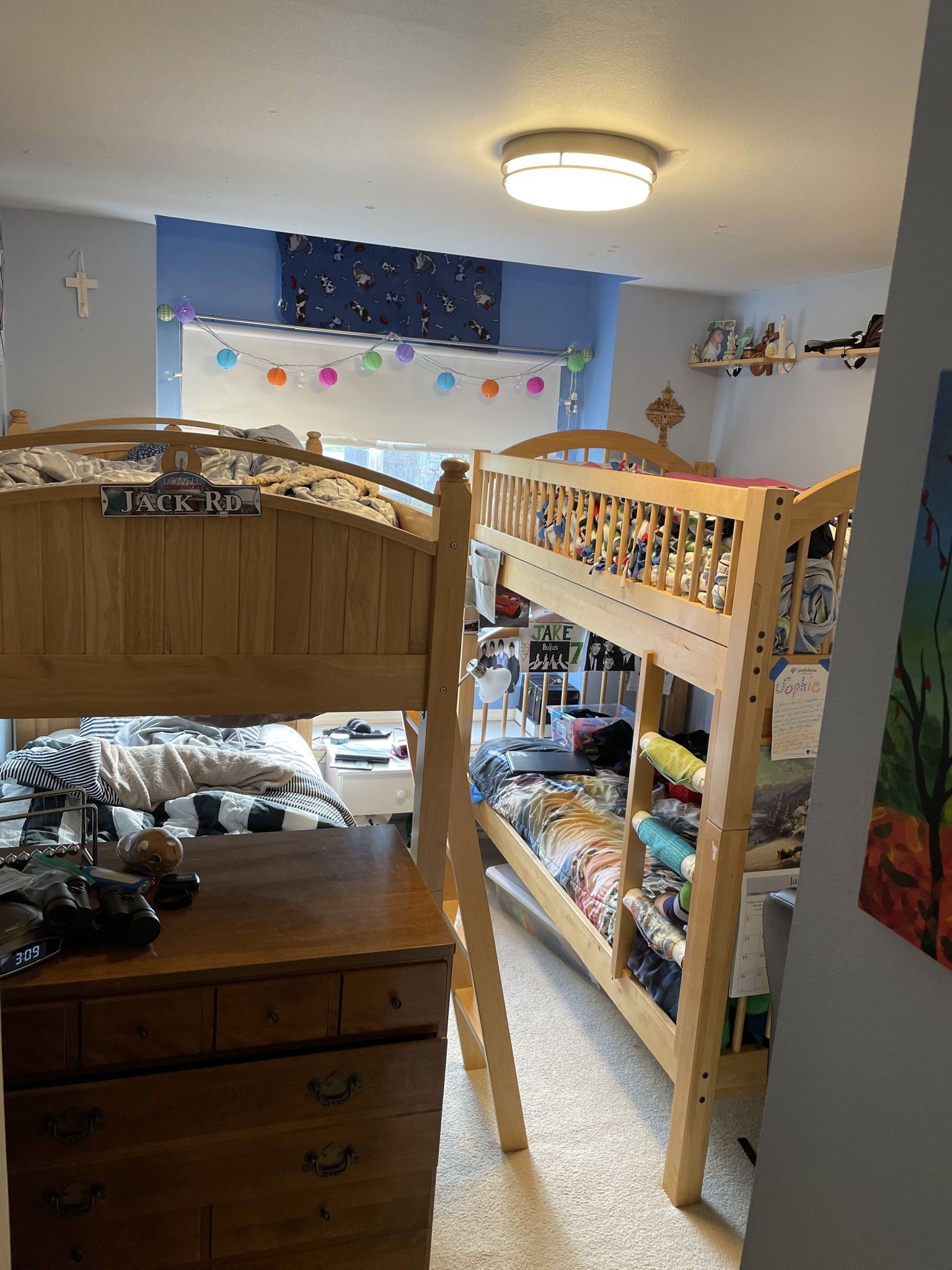 2 Sets of Sturdy Bunk Beds 