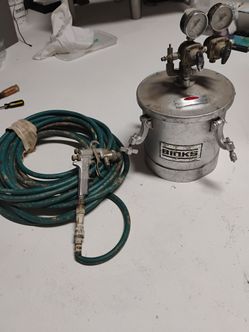 Pressure Pot Spray Rig with hose and gun I will