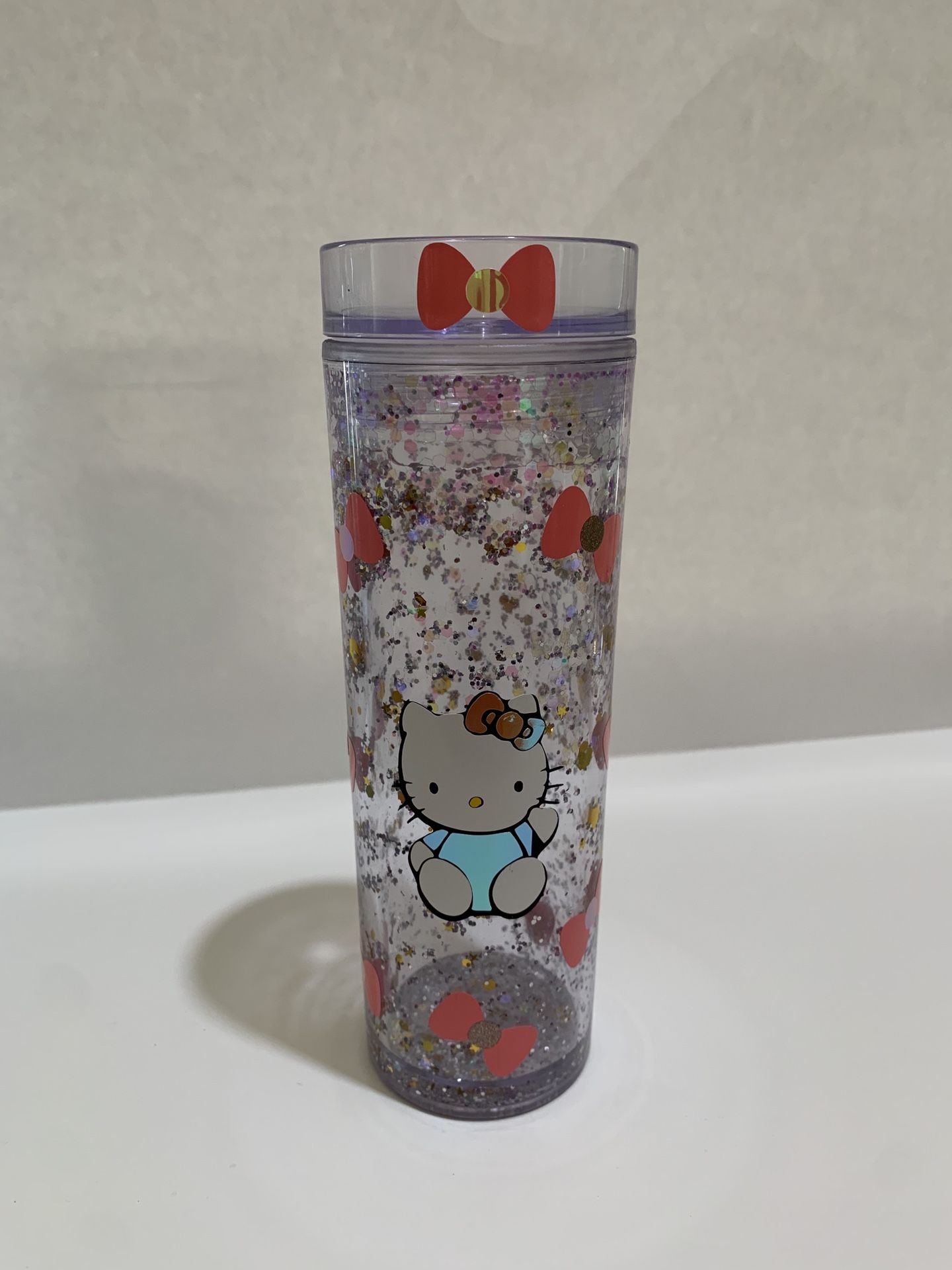 Personalized snow globe tumbler (Add name)