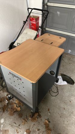 Electric medical device table.
