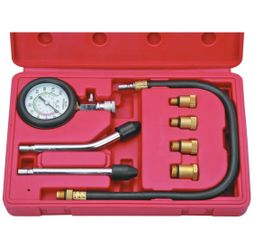 US General 8 Piece Automotive Compression Test Kit with Case - NIP