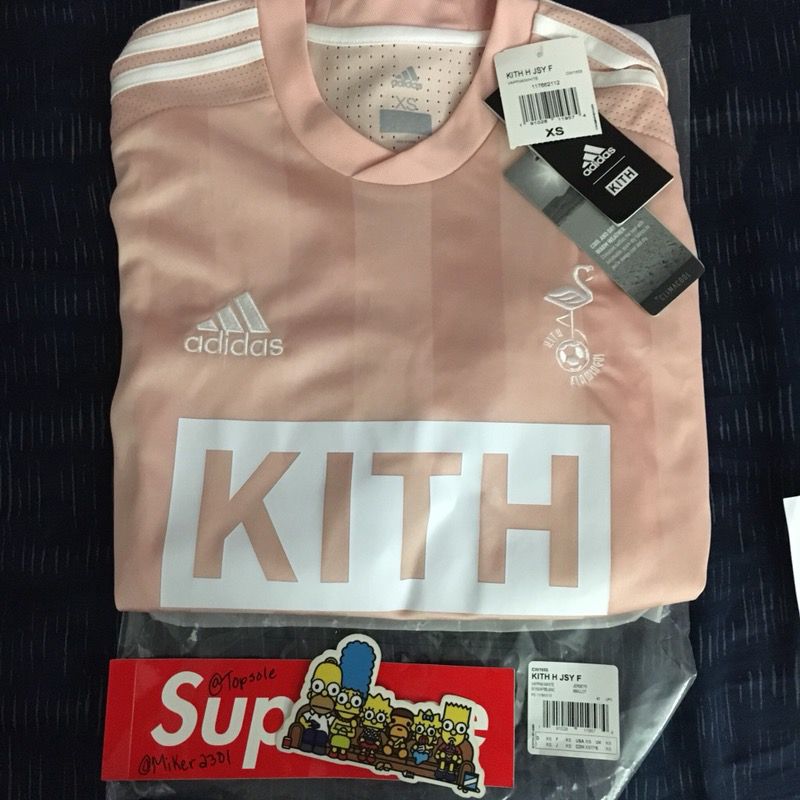 Kith x Adidas Flamingo jersey size XS fits like small