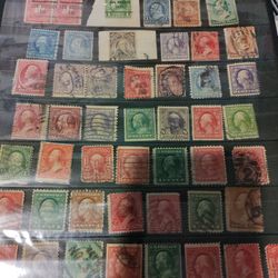 USA Postage Stamps 1 Page #shop13