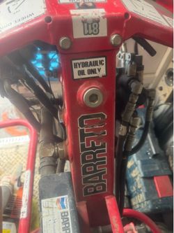 Barreto walk behind 18 inch trencher