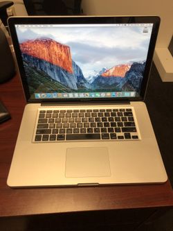 2013/14 MacBook Pro 15 2.3 i7 16GB 512GB Flash 2GB Video card
