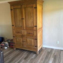 Rustic armoire