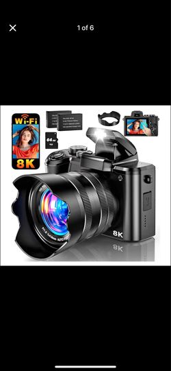 Band new 8k digital camera