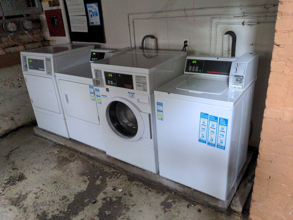 Coin op washing machine And Dryer