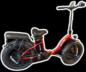 Narrak S129 foldable red ebike AS IS