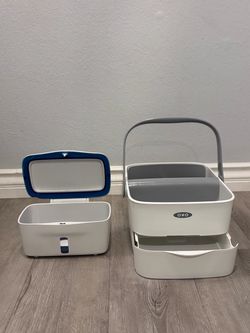 FREE used OXO diaper caddy and wipes dispenser