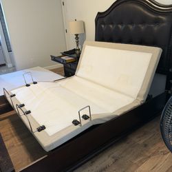 Queen Adjustable Bed Massage Bed Frame