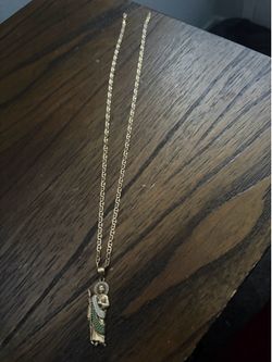 14K Anchor Chain Set