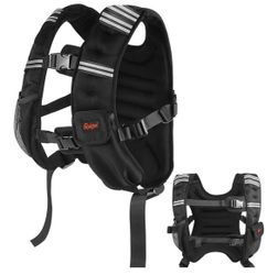 Weighted Vest, 12lbs Odorless, 6 Straps Size Adjustable for Woman Men, running, walking, Jogging, Workout Strength Training