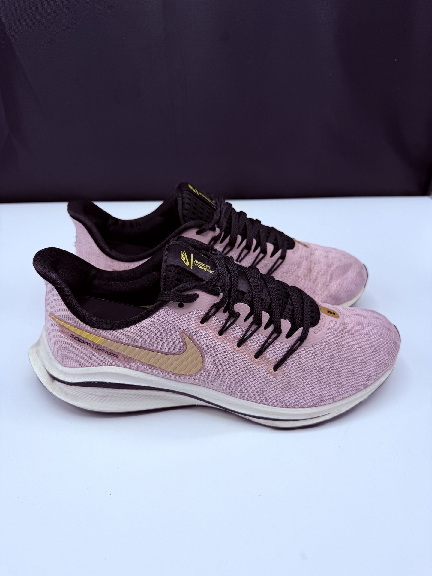 Nike Shoes Womens 7.5 Air Zoom Vomero 14 Pink Running Sneakers AH7858-501 Used!!