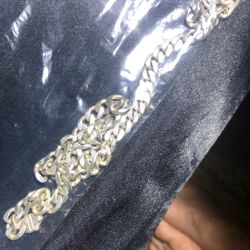43 Gram Cuban Link .999 Silver Chain 
