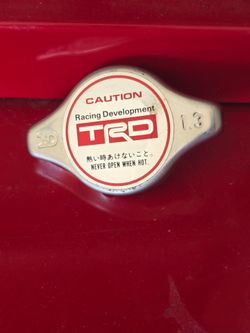 Toyota trd radiator cap