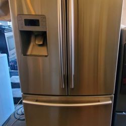 GE PROFILE FRENCH DOOR STAINLESS STEEL WORKING PERFECT EVERYTHING 