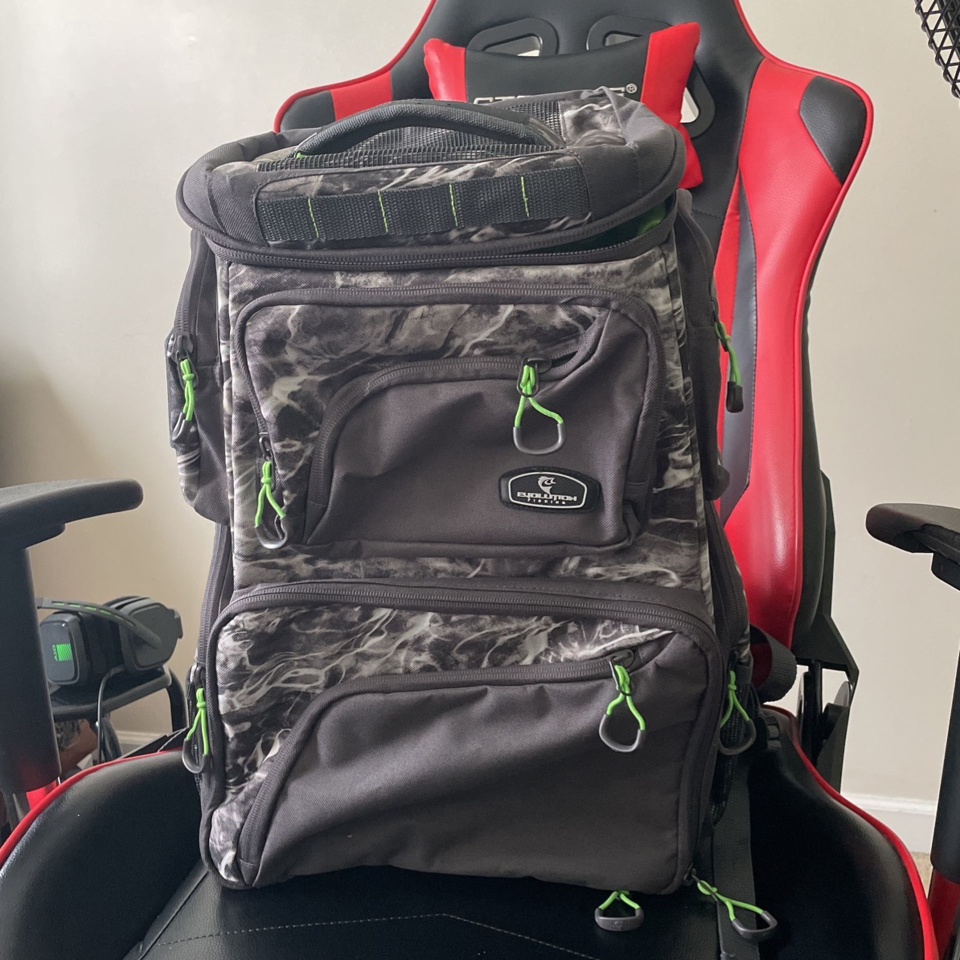 Evolution Outdoor Large Mouth Double Decker Backpack