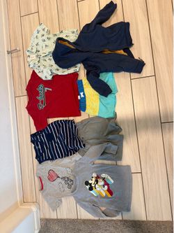 83 pieces of boys Toddler clothes size 3T 4T