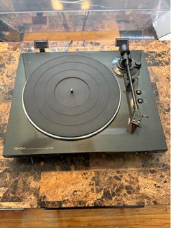 Denon DP-300F Turntable w/ Ortofon Red Cartridge