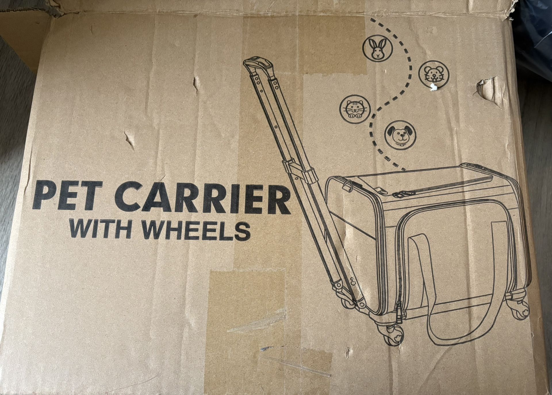 Pet Carrier With Wheels