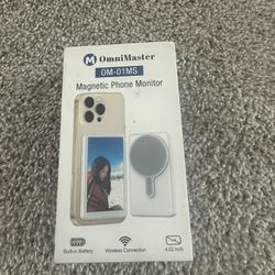 Magnetic Selfie Monitor Screen – Rear Camera Content Tool – Great Condition