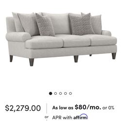 Isabella 94'' Sofa By Bernhardt (Wayfair) NEW Couch Furniture