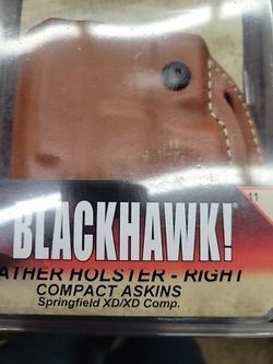 Blackhawk Leather Holster Rh Springfield Xd/Xd Comp