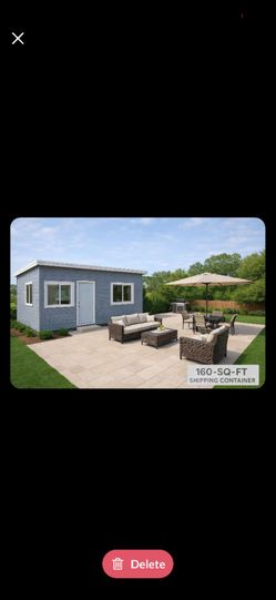 Small container house portable and affordable
