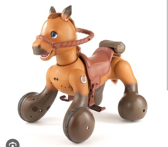 12-Volt Rideamals Scout Pony Interactive Ride-On Toy by Kid Trax