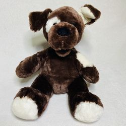 2010 Build a Bear Mocha Fudge Puppy Chocolate Brown Plush