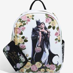 Batman & Catwoman Loungefly mini Backpack 