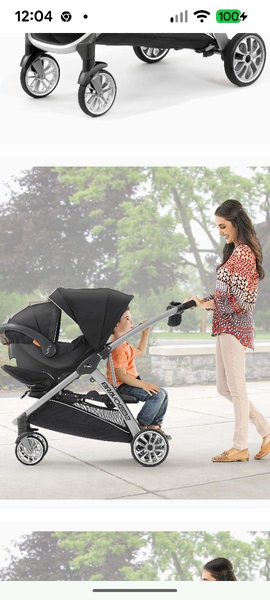 Double Stroller -Sit And Stand