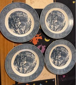 Vintage Dinner Plates